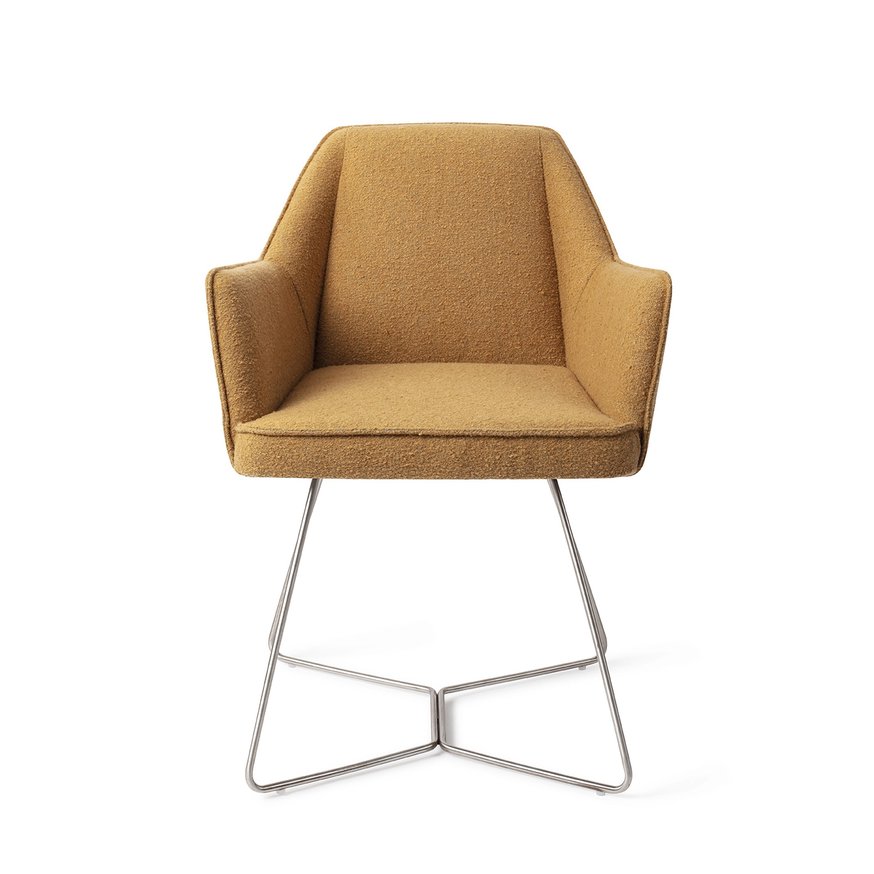 Tome Masai Giraffe Eetkamerstoel Beehive Steel