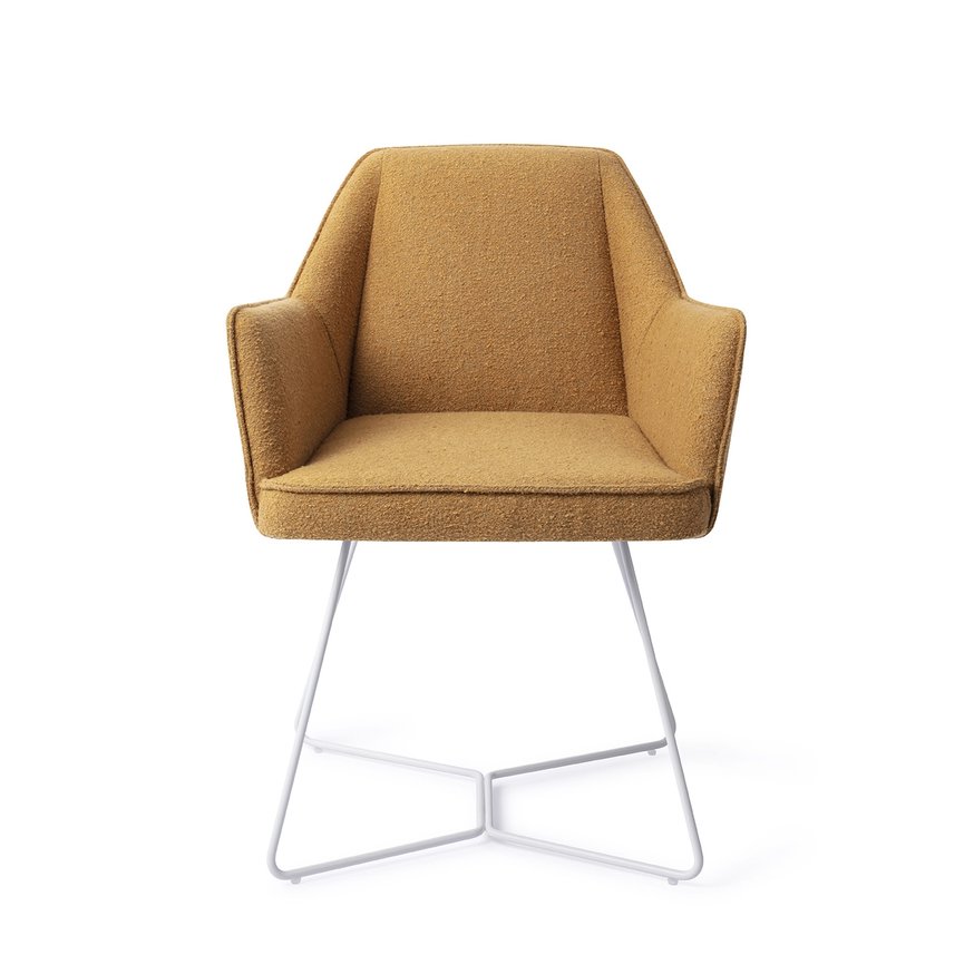 Tome Masai Giraffe Eetkamerstoel Beehive White