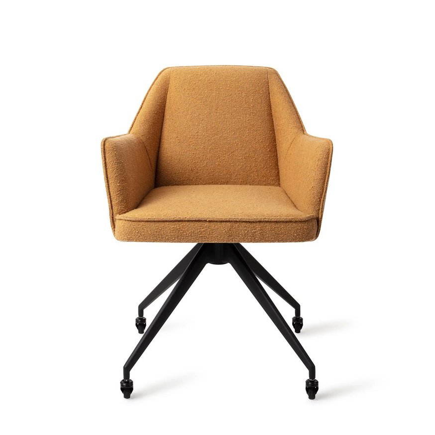 Tome Masai Giraffe Eetkamerstoel Glide Black