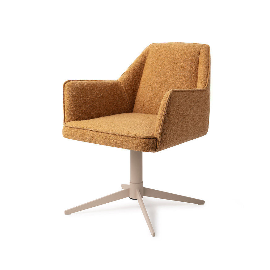 Tome Masai Giraffe Eetkamerstoel Quad Beige