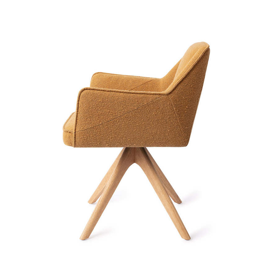 Tome Masai Giraffe Eetkamerstoel Revolve Oak Natural