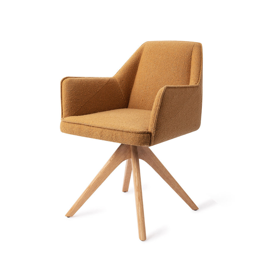 Tome Masai Giraffe Eetkamerstoel Revolve Oak Natural