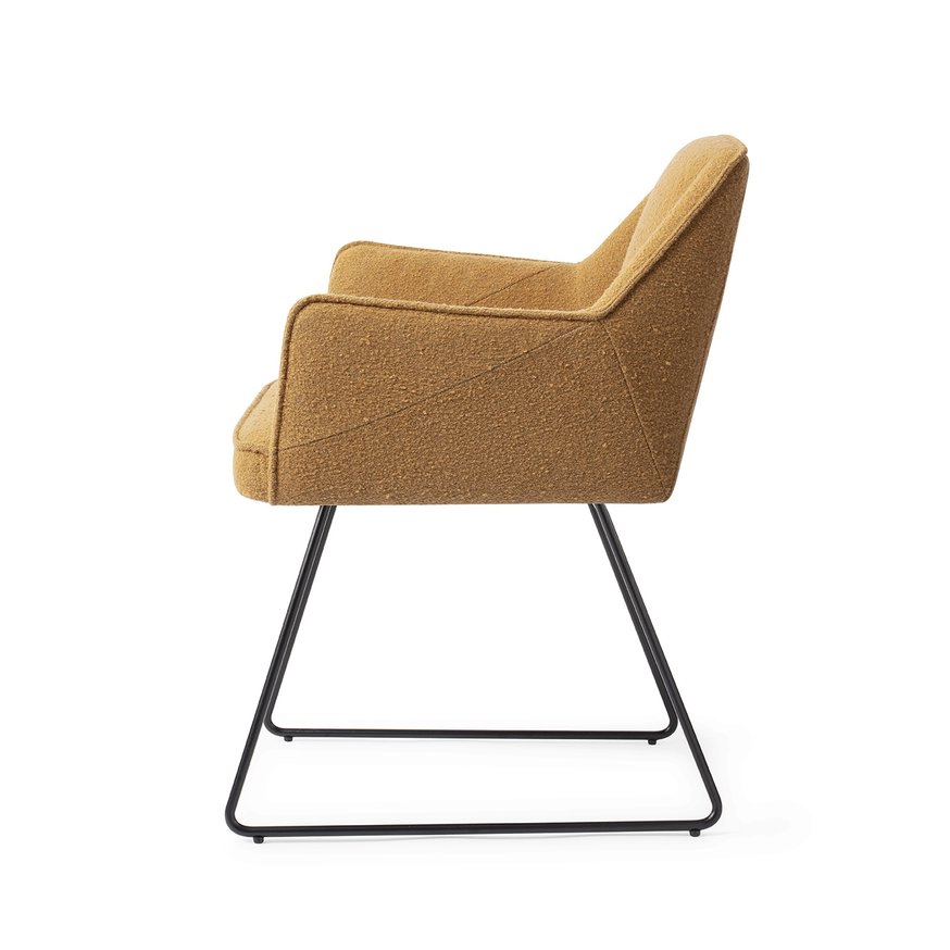 Tome Masai Giraffe Eetkamerstoel Slide Black