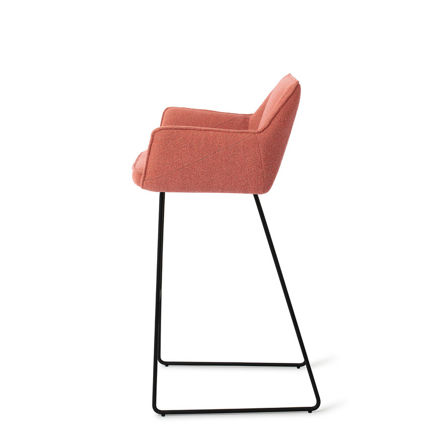 Tome Shabby Saffron Barkruk Slide Black