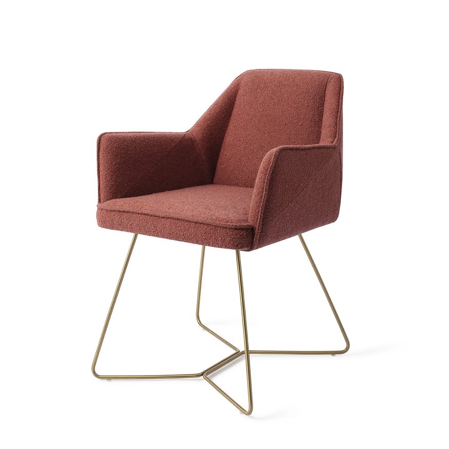 Tome Shabby Saffron Eetkamerstoel Beehive Gold