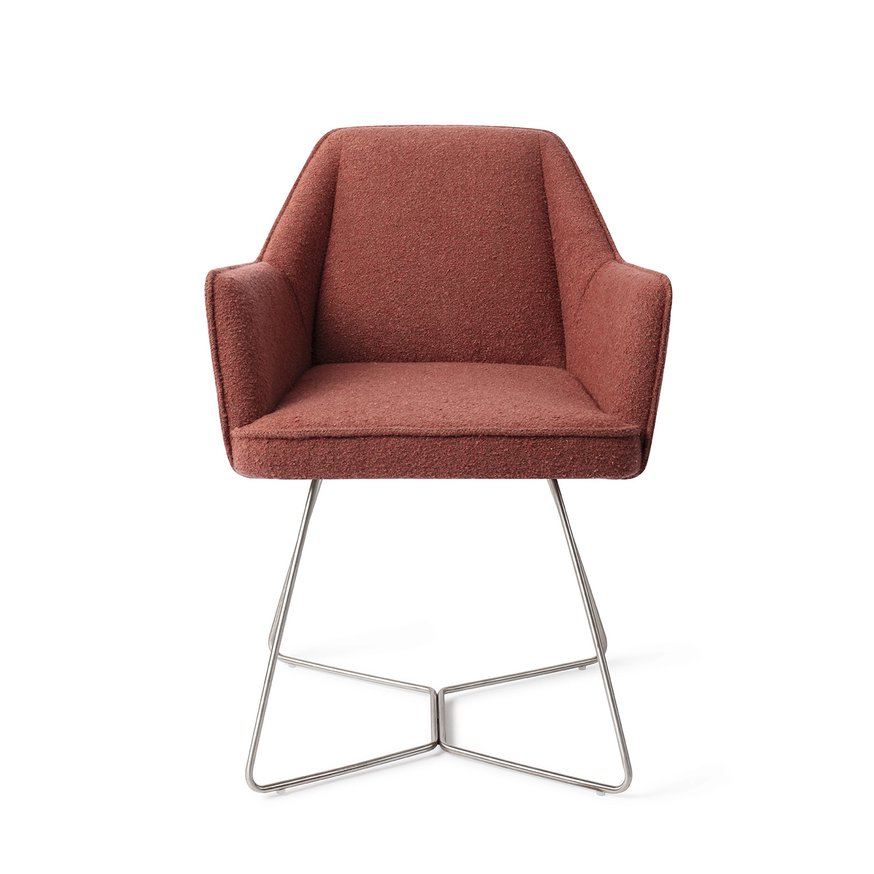 Tome Shabby Saffron Eetkamerstoel Beehive Steel