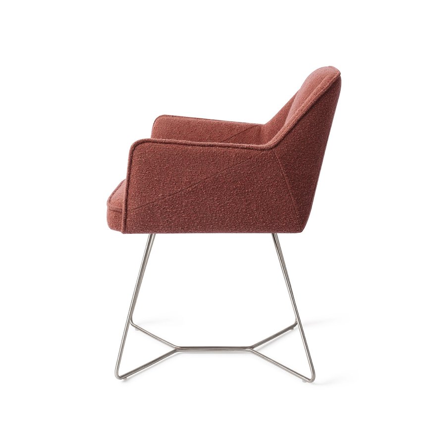 Tome Shabby Saffron Eetkamerstoel Beehive Steel