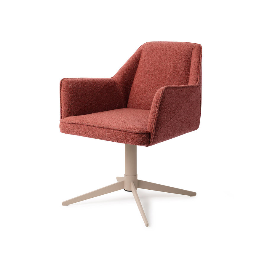 Tome Shabby Saffron Eetkamerstoel Quad Beige