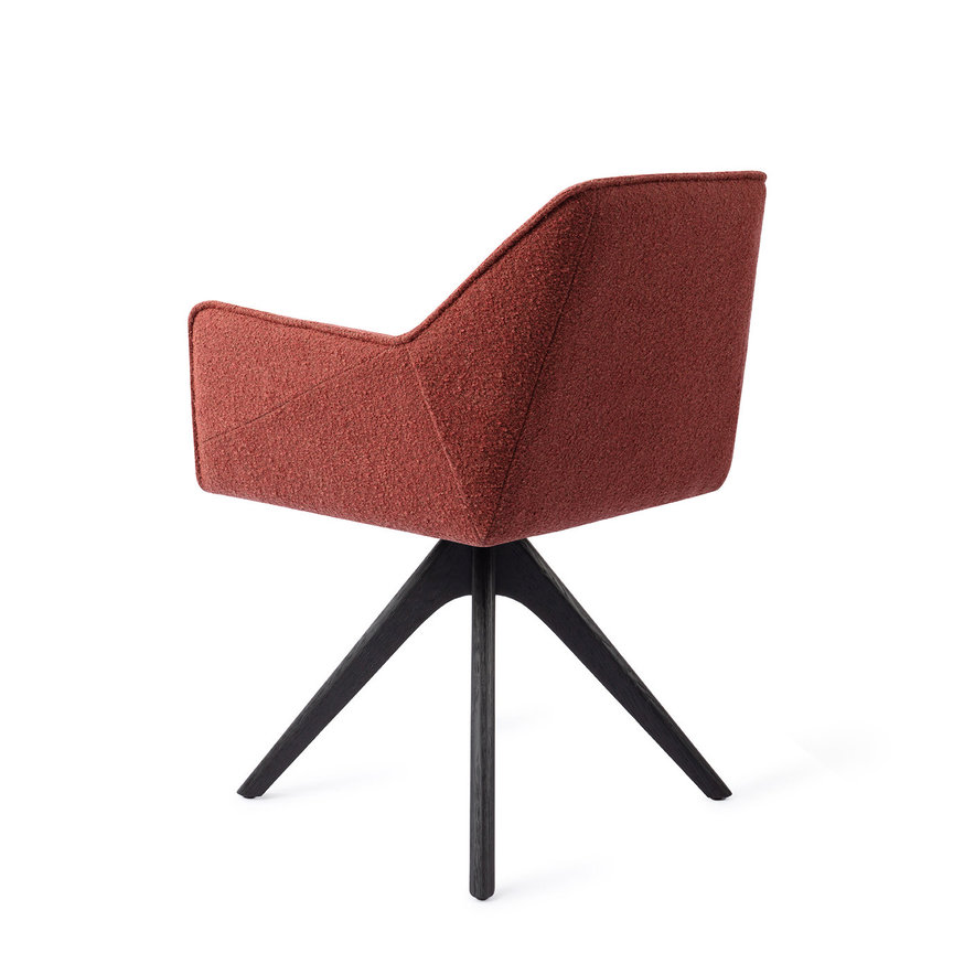 Tome Shabby Saffron Eetkamerstoel Revolve Oak Black