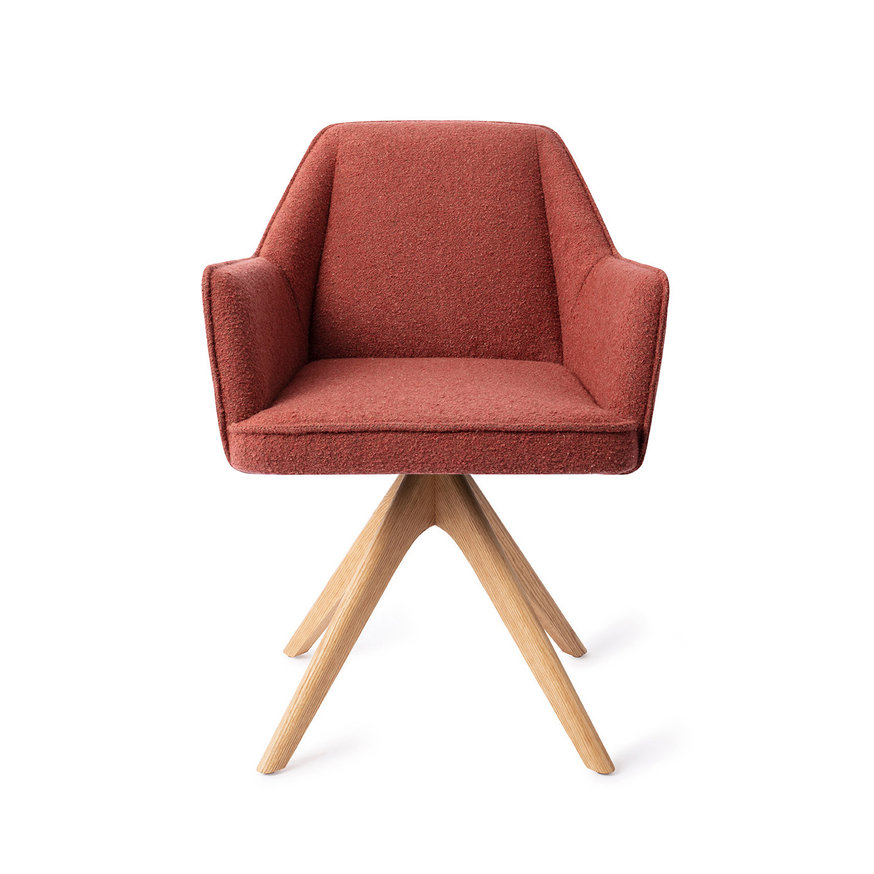 Tome Shabby Saffron Eetkamerstoel Revolve Oak Natural