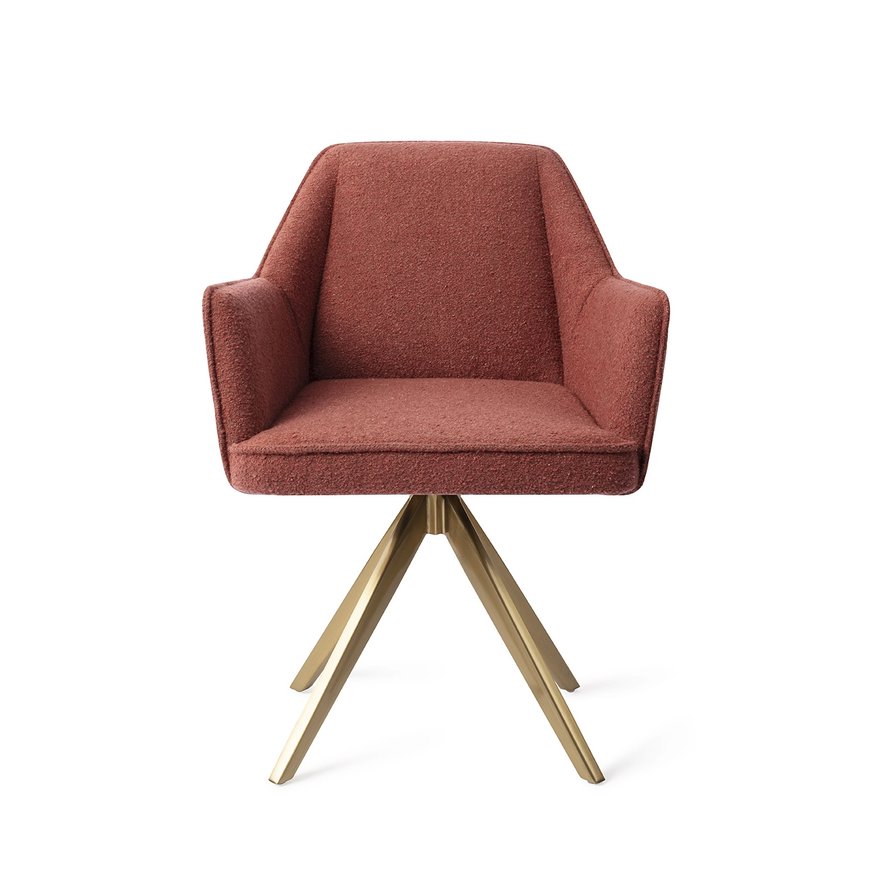 Tome Shabby Saffron Eetkamerstoel Turn Gold