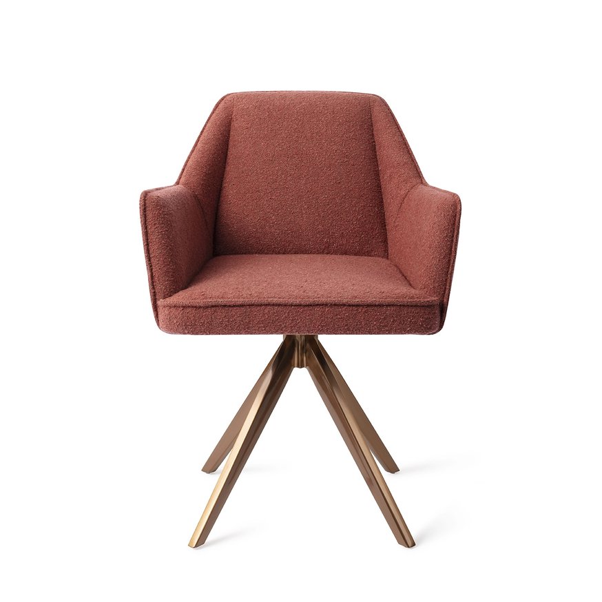 Tome Shabby Saffron Eetkamerstoel Turn Rose