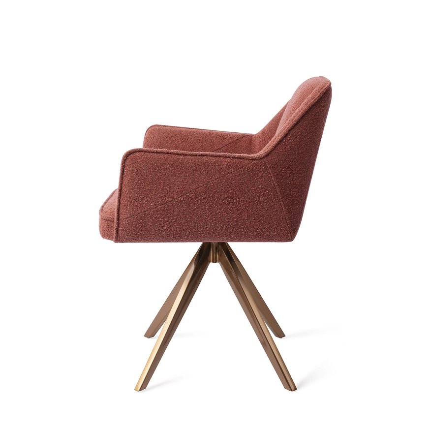 Tome Shabby Saffron Eetkamerstoel Turn Rose