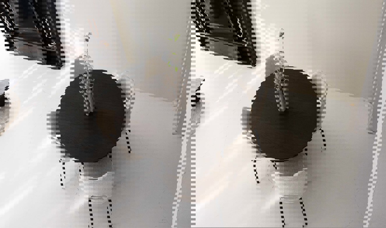 Toscana Eettafel Rond Eiken