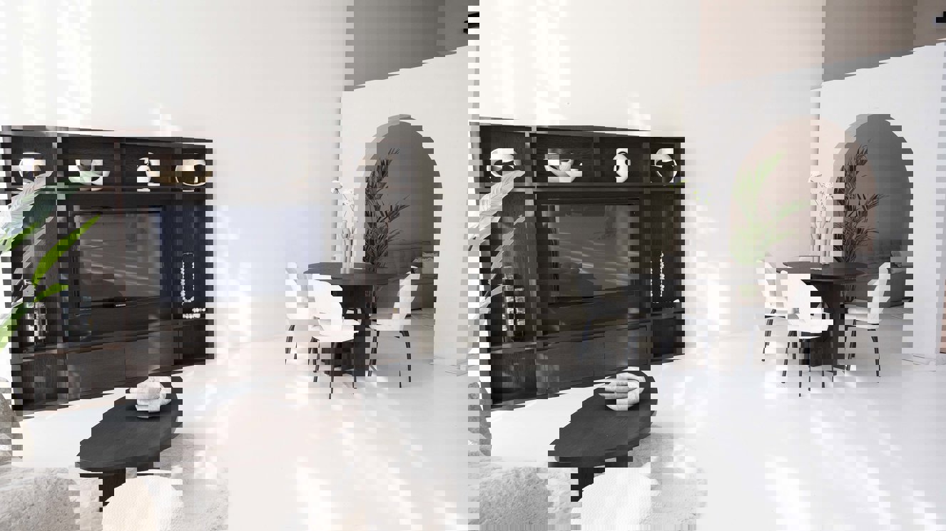 Toscana Eettafel Rond Eiken