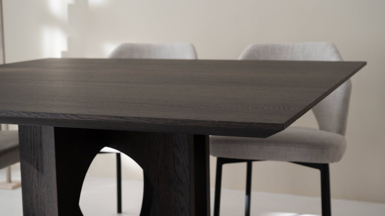 Toscana Eettafel Vierkant Eiken