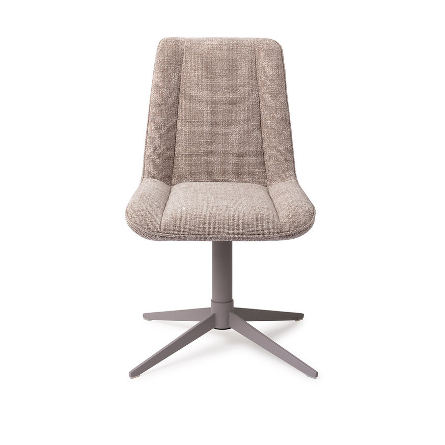 Umedo Grainy Greige Eetkamerstoel Quad Grey