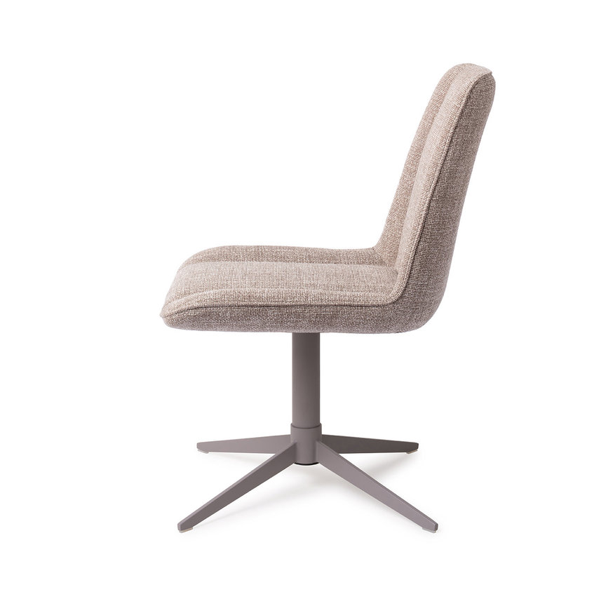 Umedo Grainy Greige Eetkamerstoel Quad Grey