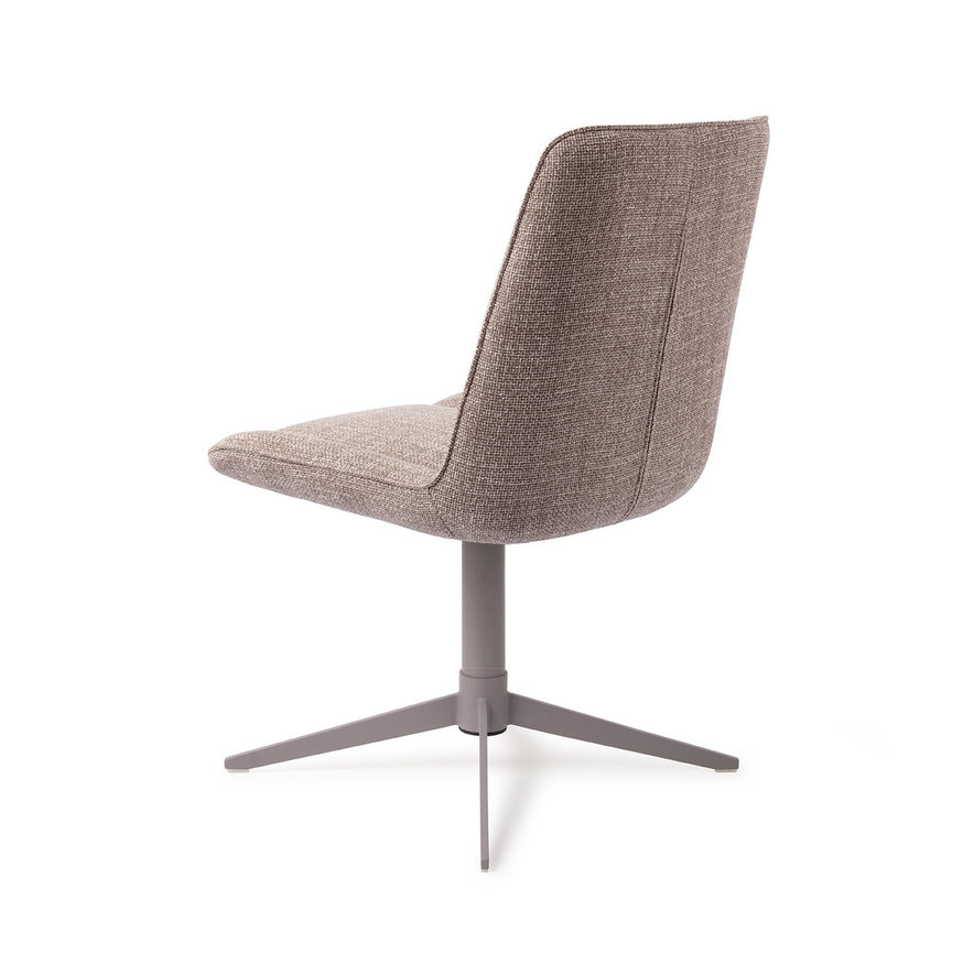Umedo Grainy Greige Eetkamerstoel Quad Grey