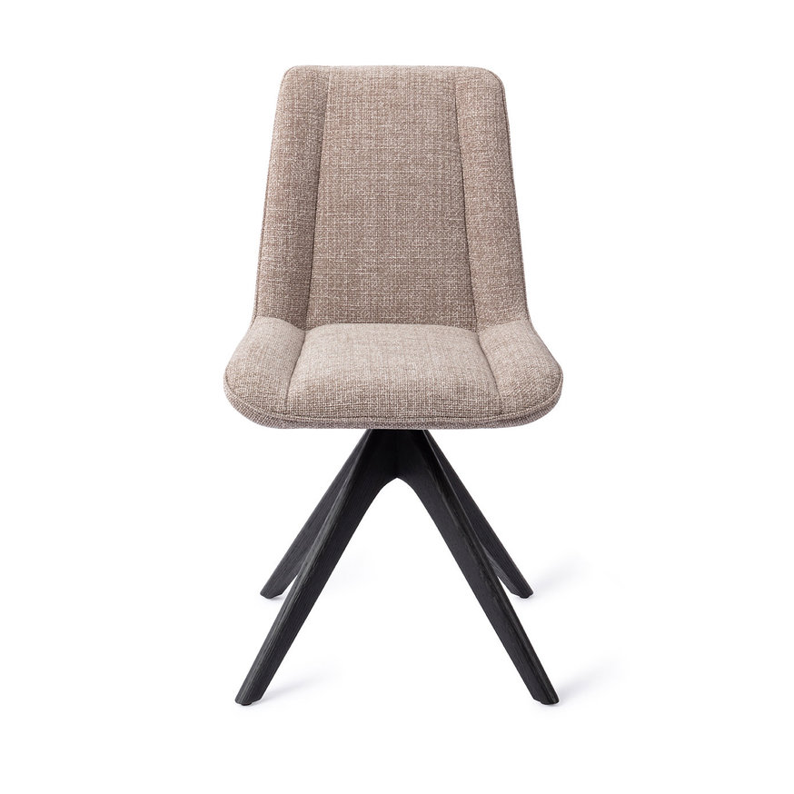 Umedo Grainy Greige Eetkamerstoel Revolve Oak Black