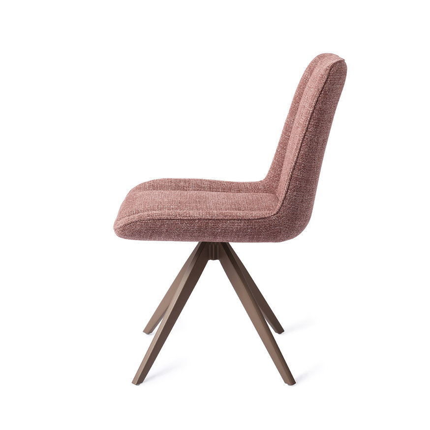 Umedo Scarlet Grain Eetkamerstoel Turn Brown