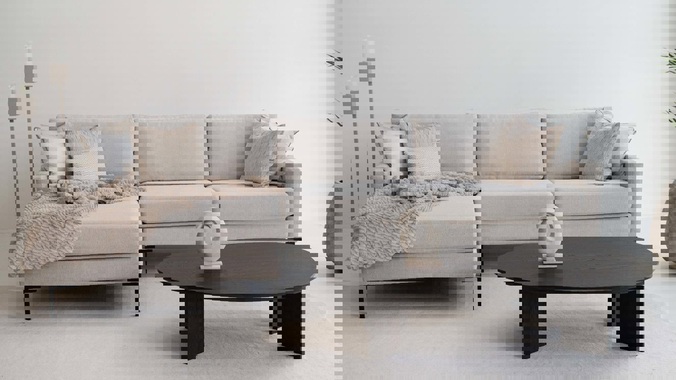 Verve Salontafel Ei-vormig Eiken