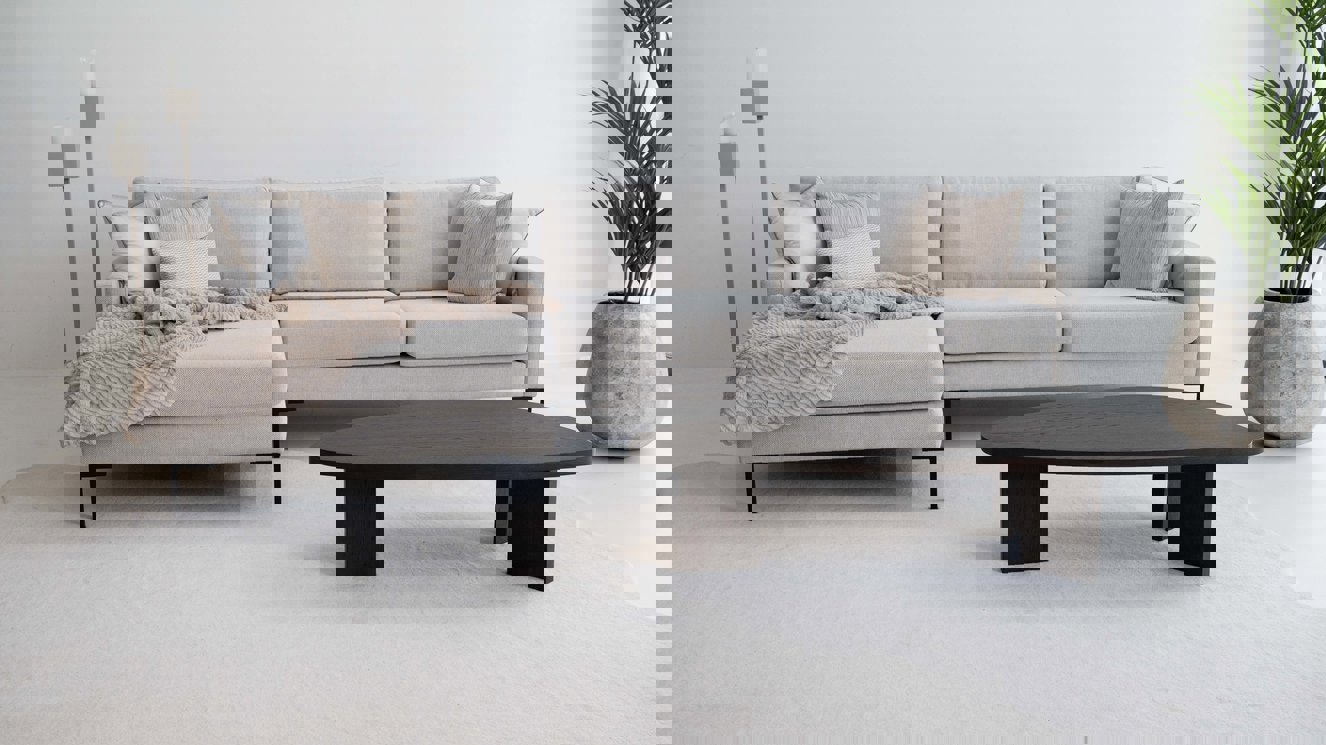 Verve Salontafel Kiezel Eiken