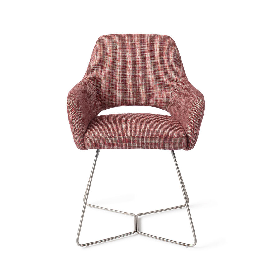 Yanai Berry Bars Eetkamerstoel Beehive Steel