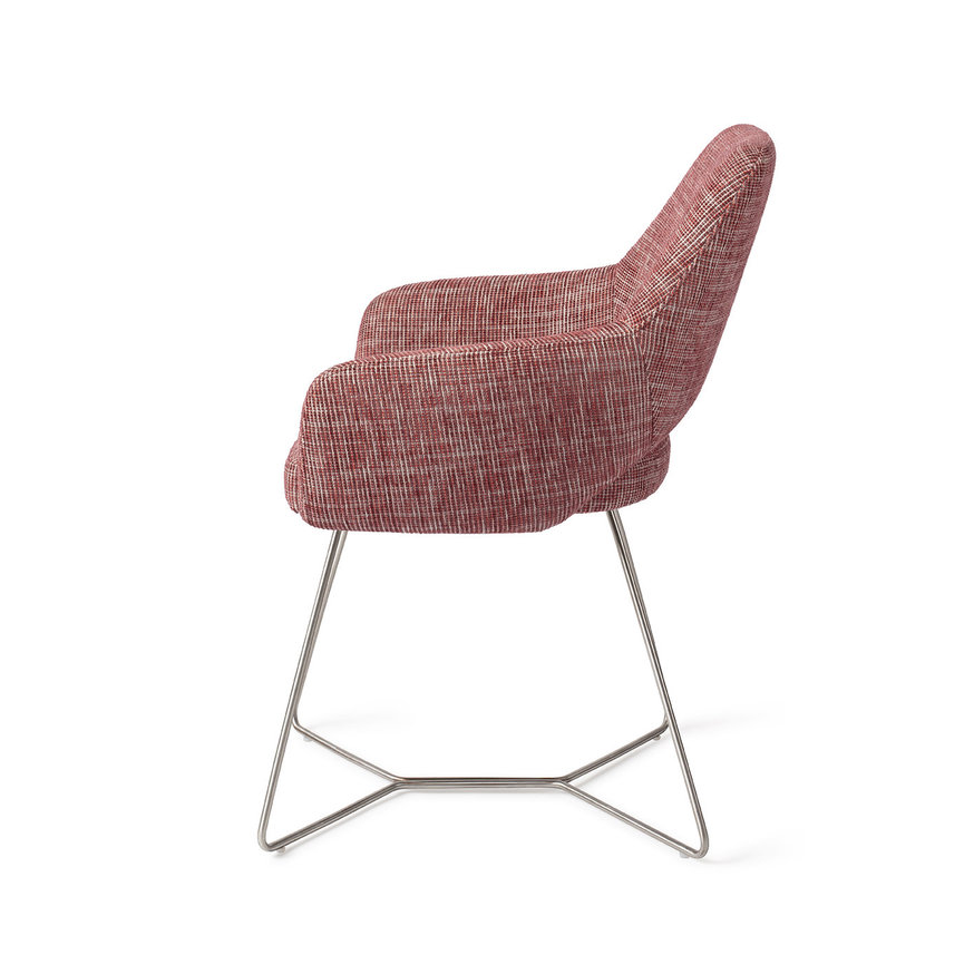 Yanai Berry Bars Eetkamerstoel Beehive Steel