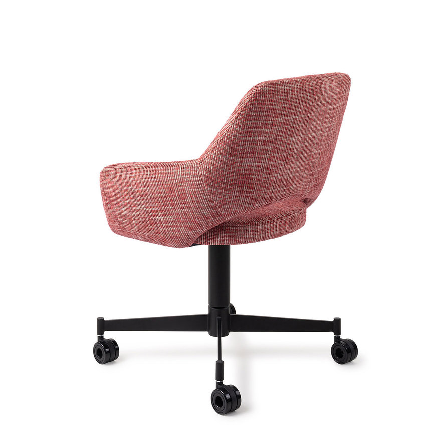 Yanai Berry Bars Eetkamerstoel Caster Black