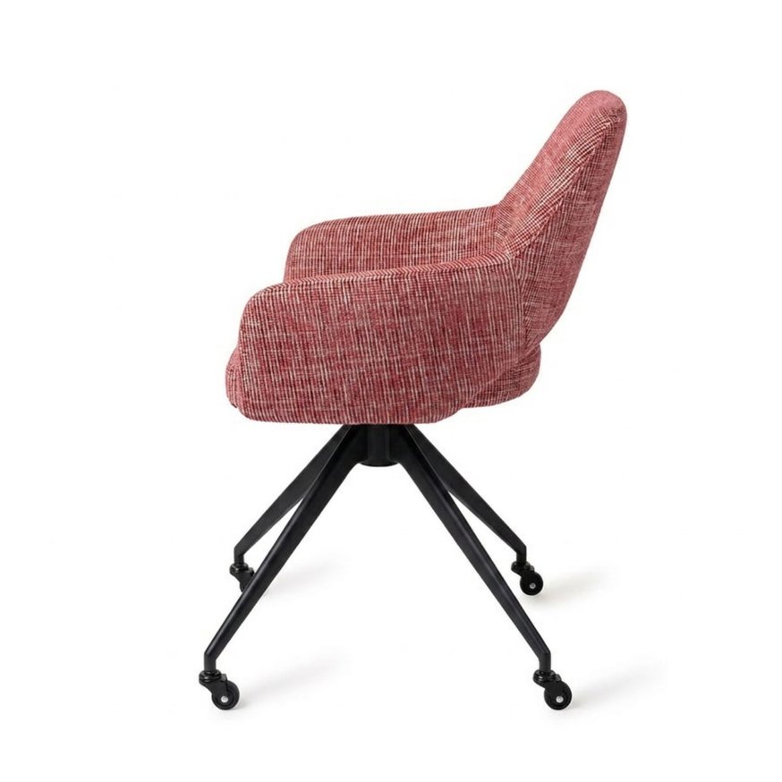 Yanai Berry Bars Eetkamerstoel Glide Black