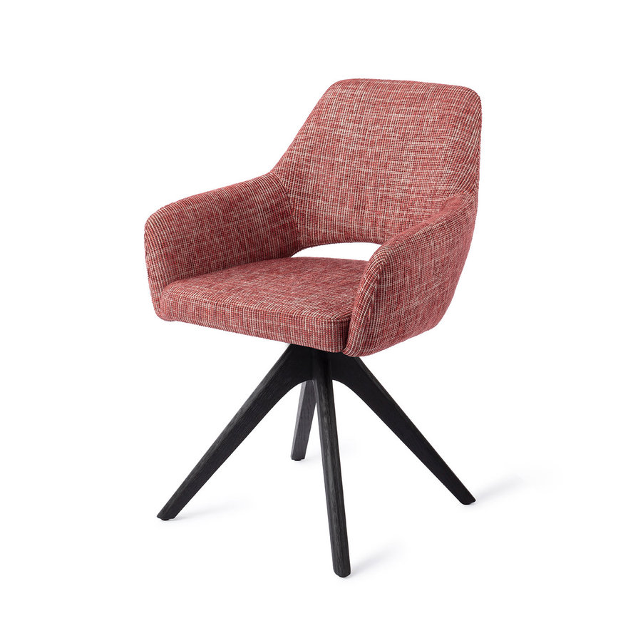 Yanai Berry Bars Eetkamerstoel Revolve Oak Black