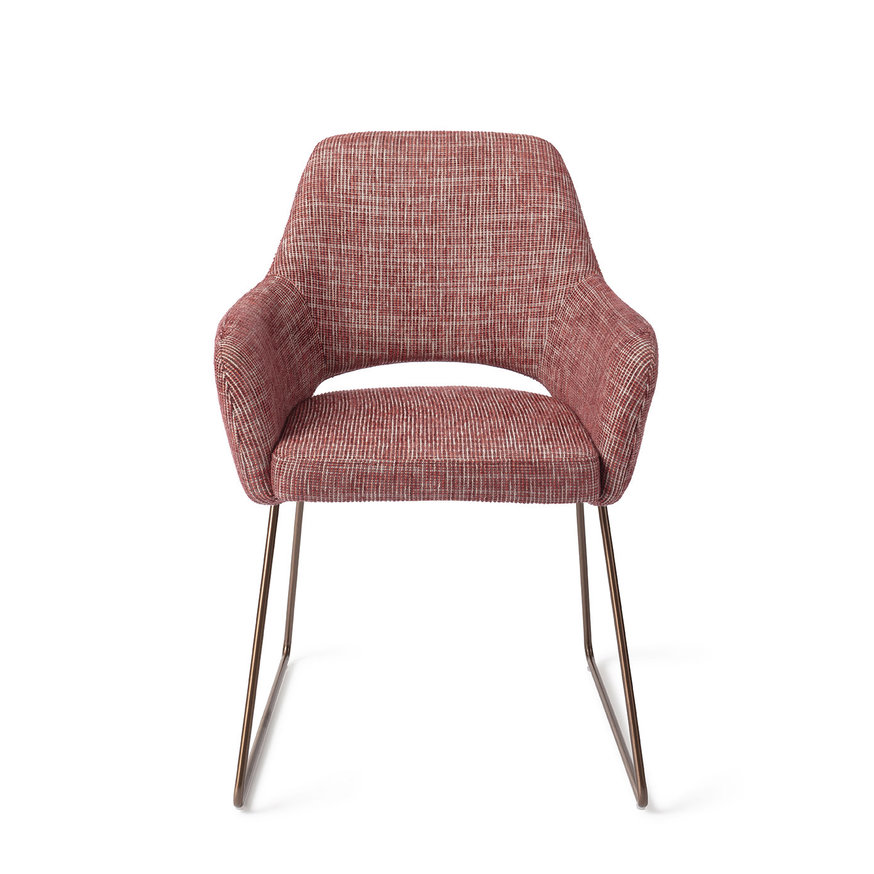 Yanai Berry Bars Eetkamerstoel Slide Rose