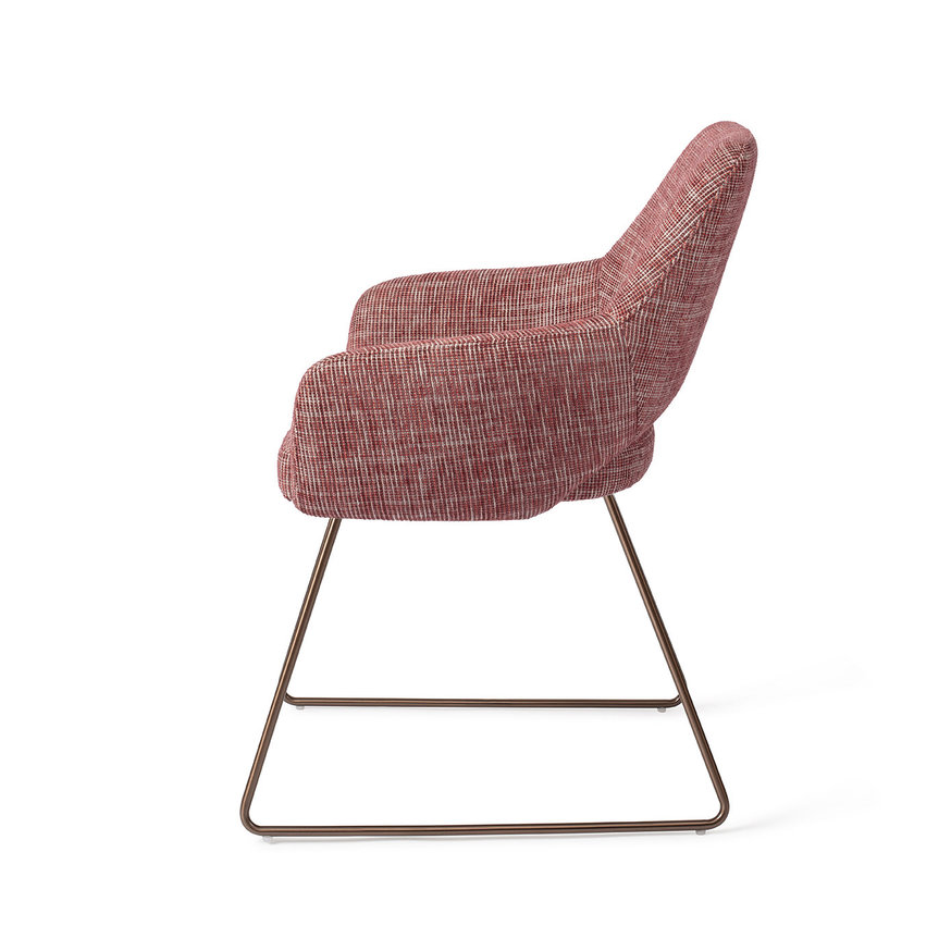 Yanai Berry Bars Eetkamerstoel Slide Rose