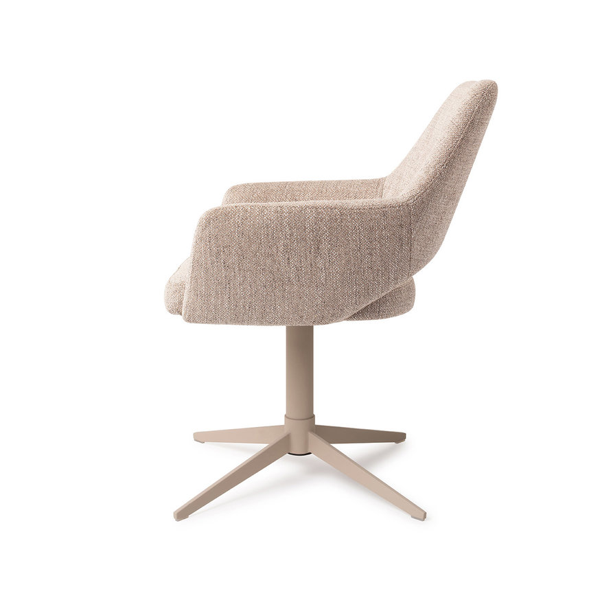 Yanai Biscuit Beach Eetkamerstoel Quad Beige