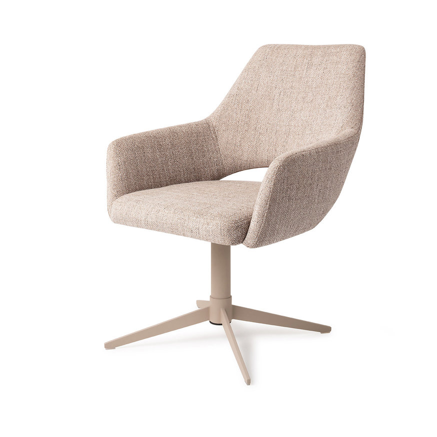 Yanai Biscuit Beach Eetkamerstoel Quad Beige