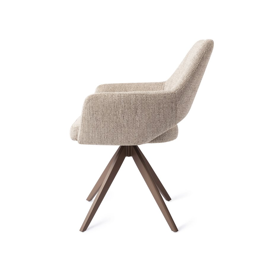 Yanai Biscuit Beach Eetkamerstoel Turn Brown