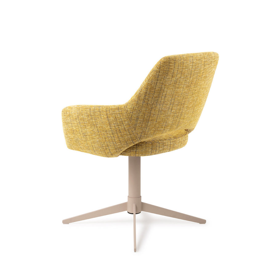 Yanai Lemon Lines Eetkamerstoel Quad Beige