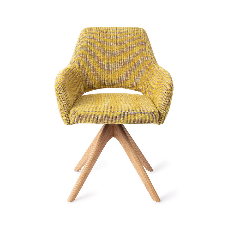 Yanai Lemon Lines Eetkamerstoel Revolve Oak Natural