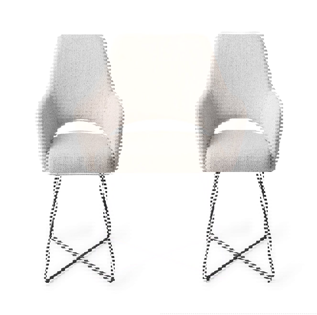 Yanai Pigeon Eetkamerstoel Cross Black