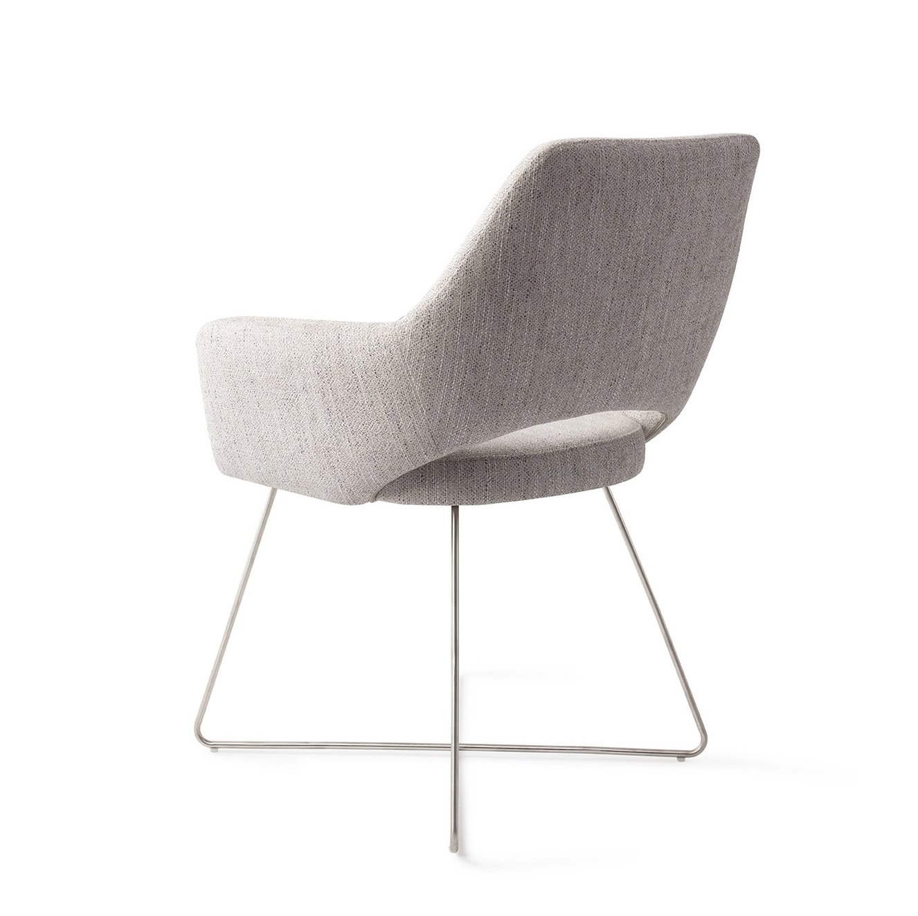 Yanai Pigeon Eetkamerstoel Cross Steel