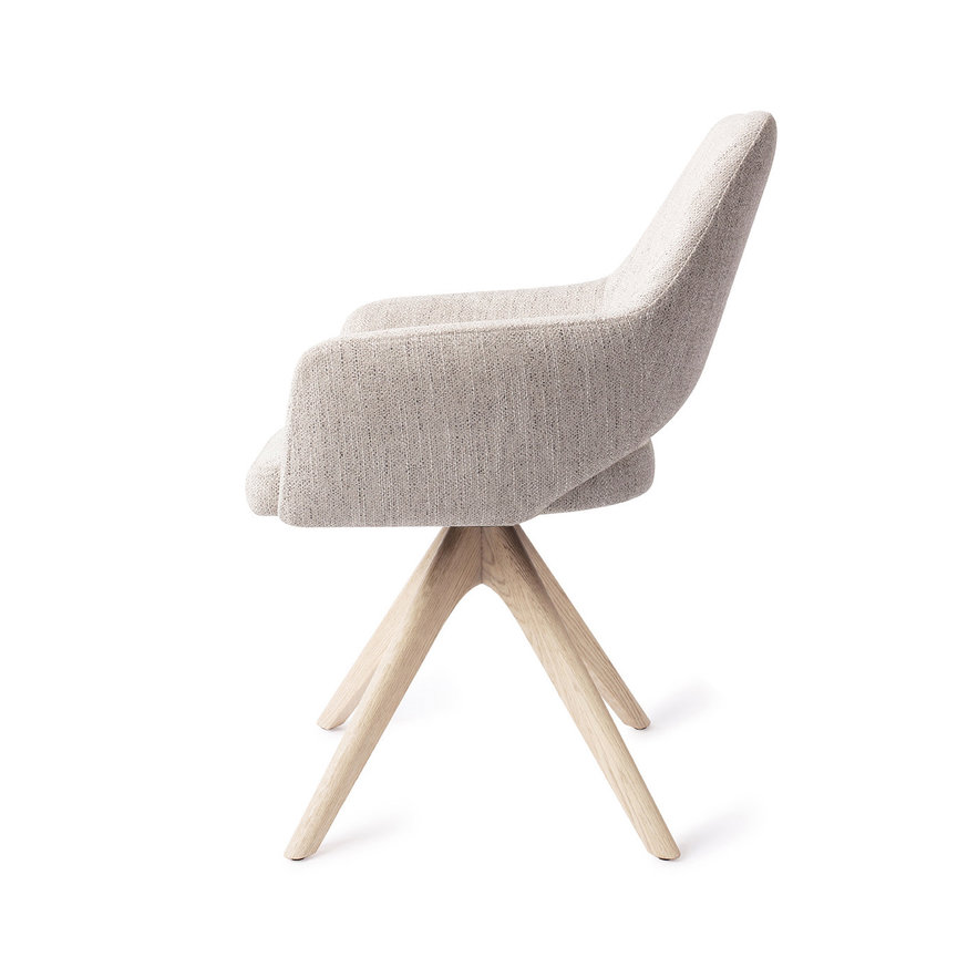 Yanai Pigeon Eetkamerstoel Revolve Oak Bleach