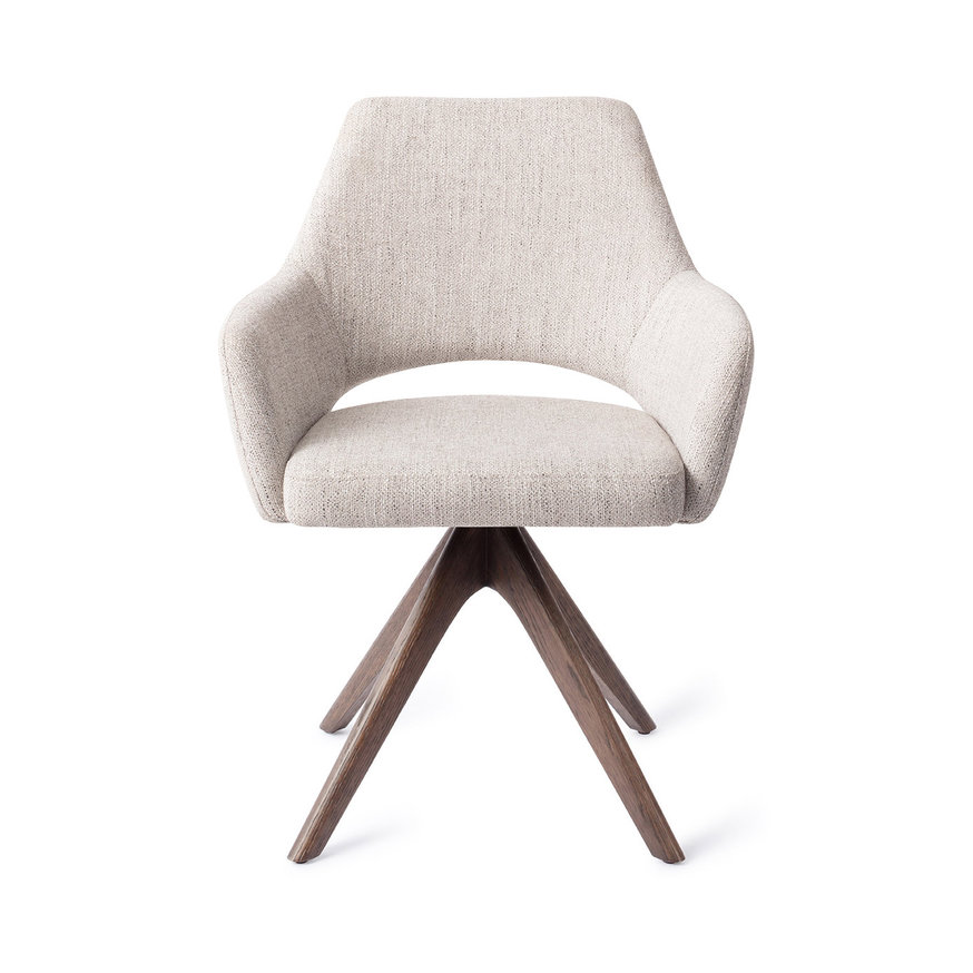 Yanai Pigeon Eetkamerstoel Revolve Oak Walnut