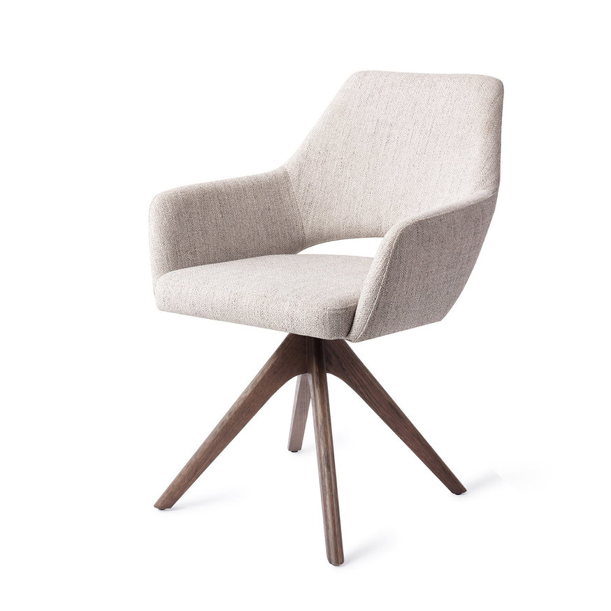 Yanai Pigeon Eetkamerstoel Revolve Oak Walnut