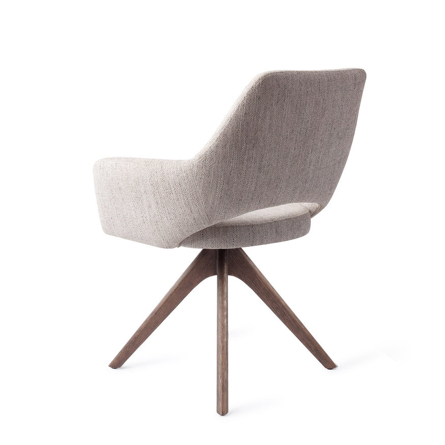 Yanai Pigeon Eetkamerstoel Revolve Oak Walnut