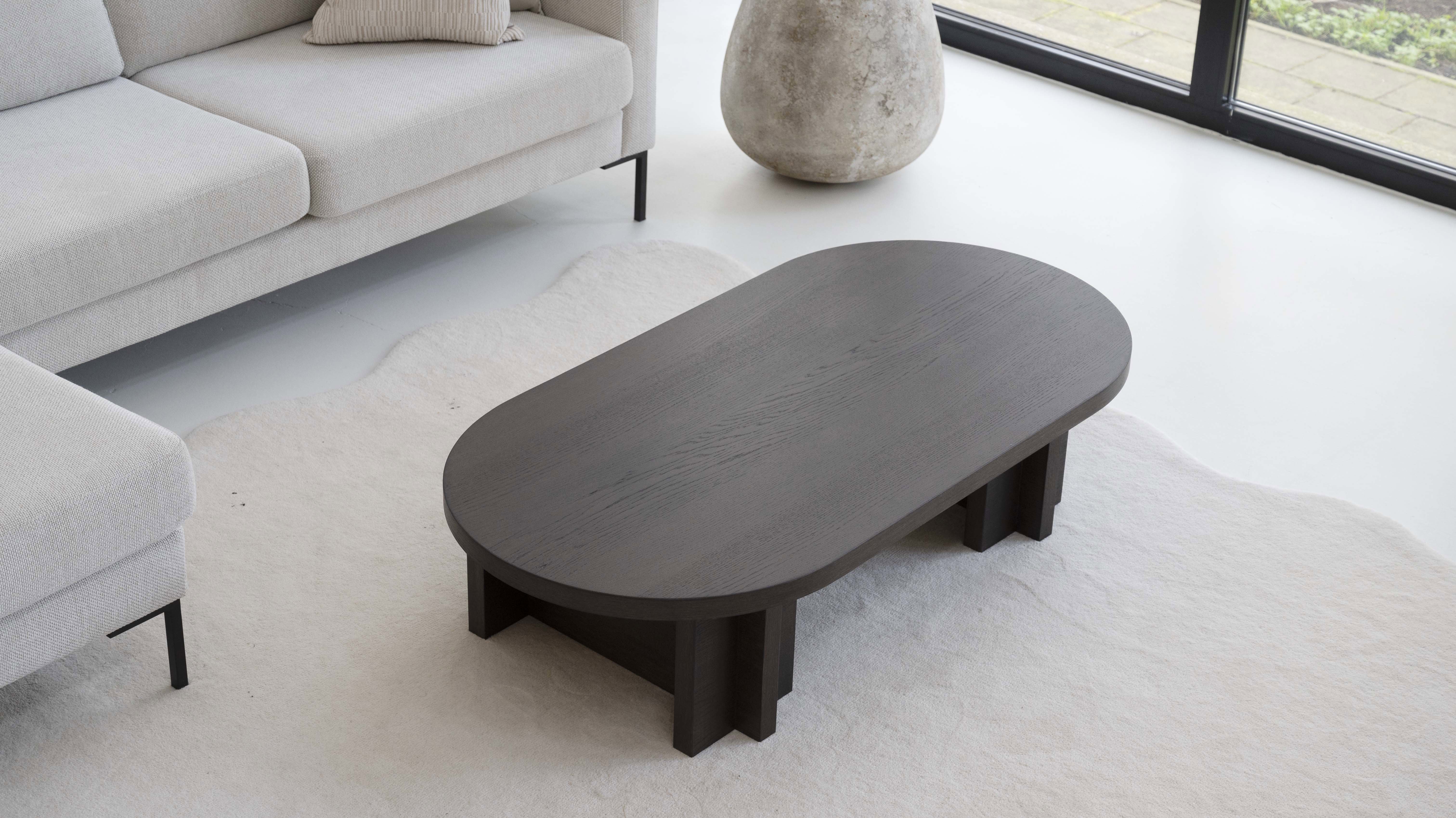 Genova Salontafel Half Ovaal | Eiken