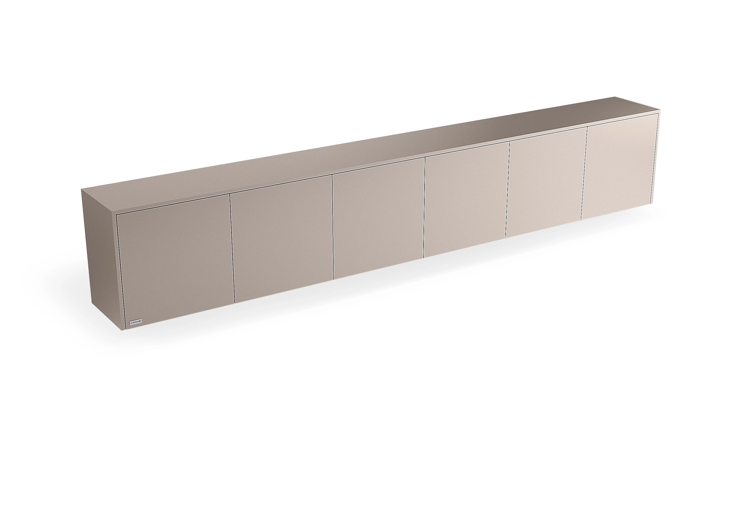 Johnson TV-Meubel 6-deurs Hangend