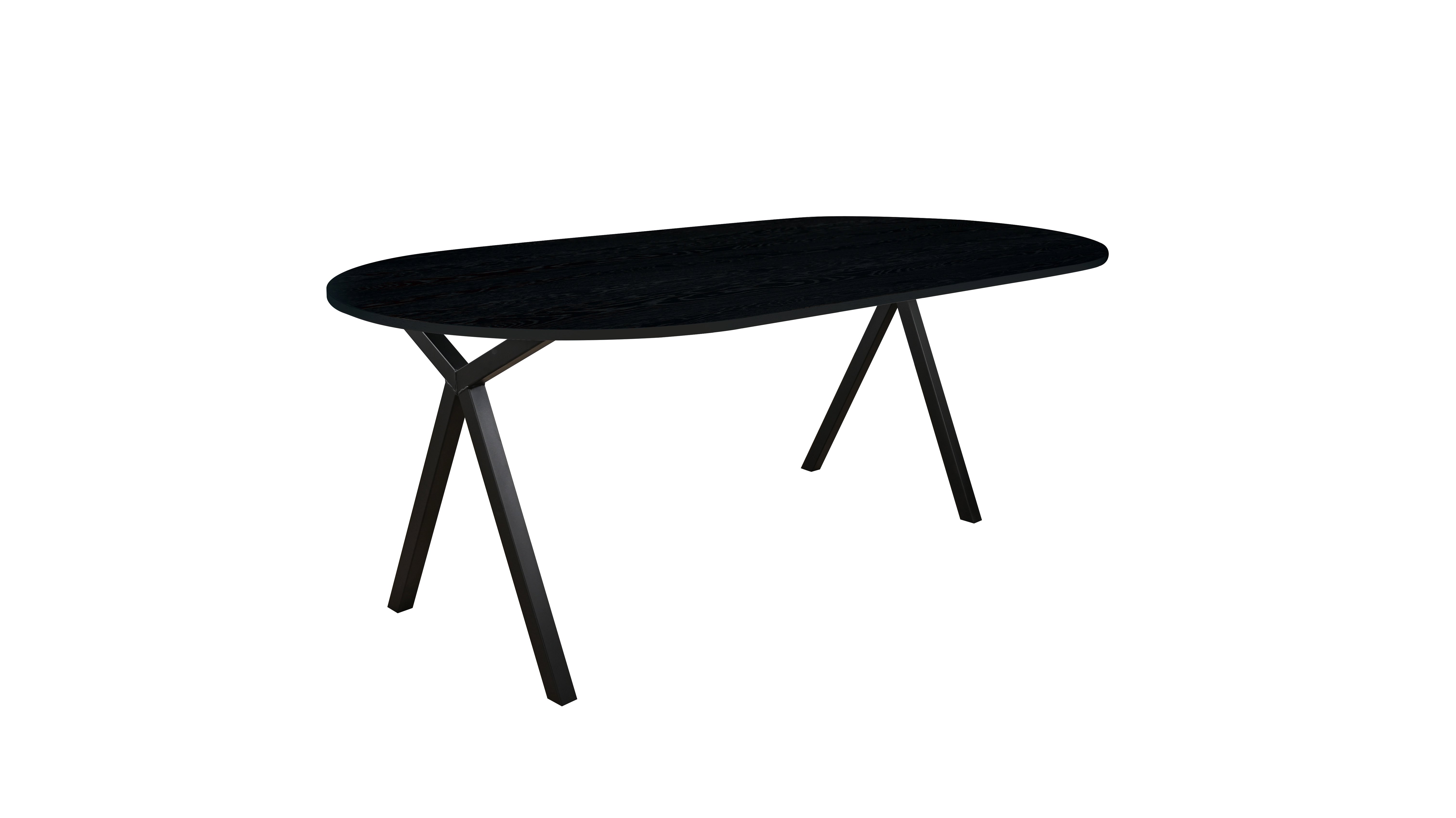 Dining Table Zac Fast Delivery Half Round PUUUR