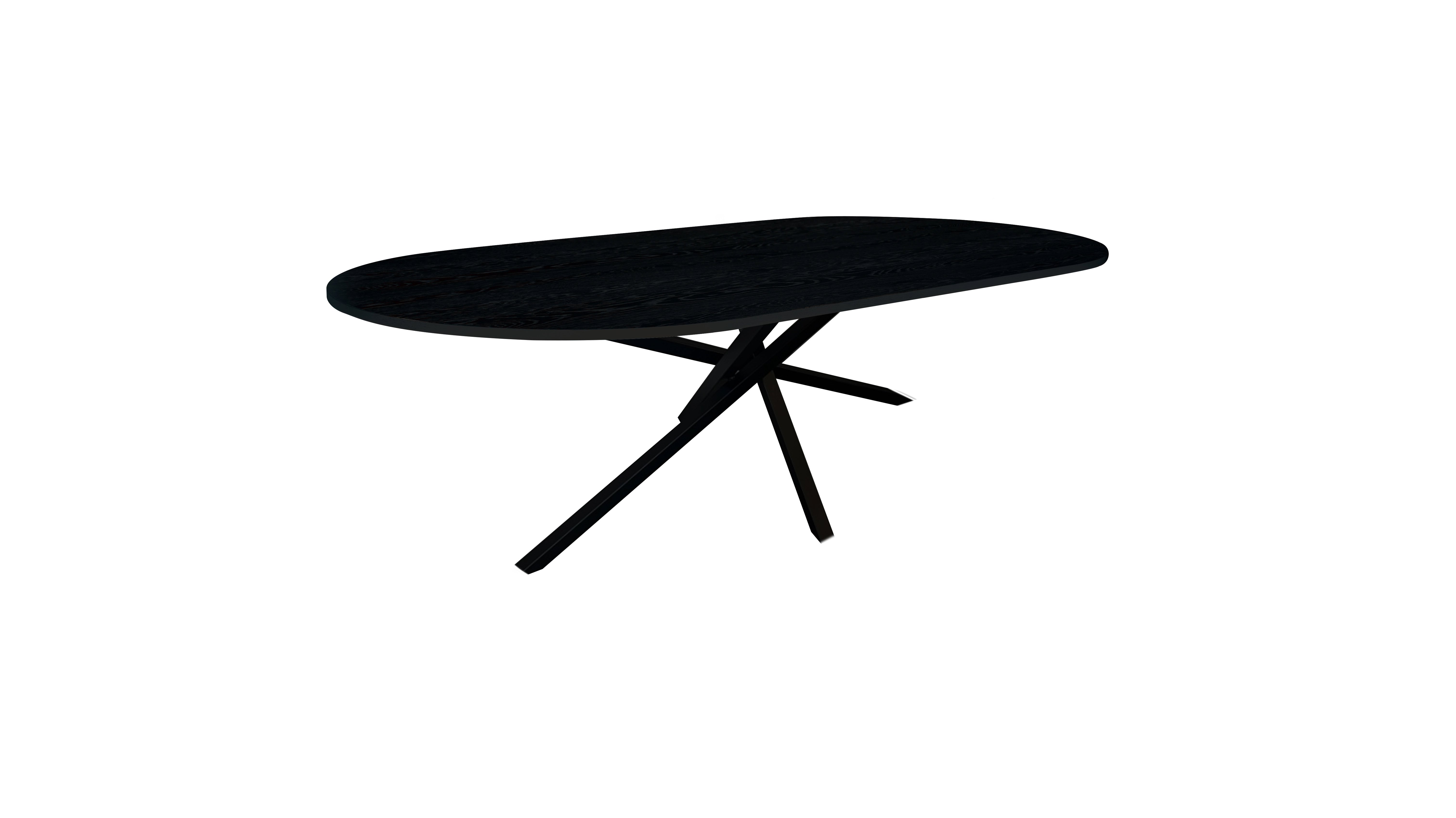 Dining Table Zac Fast Delivery Half Round PUUUR