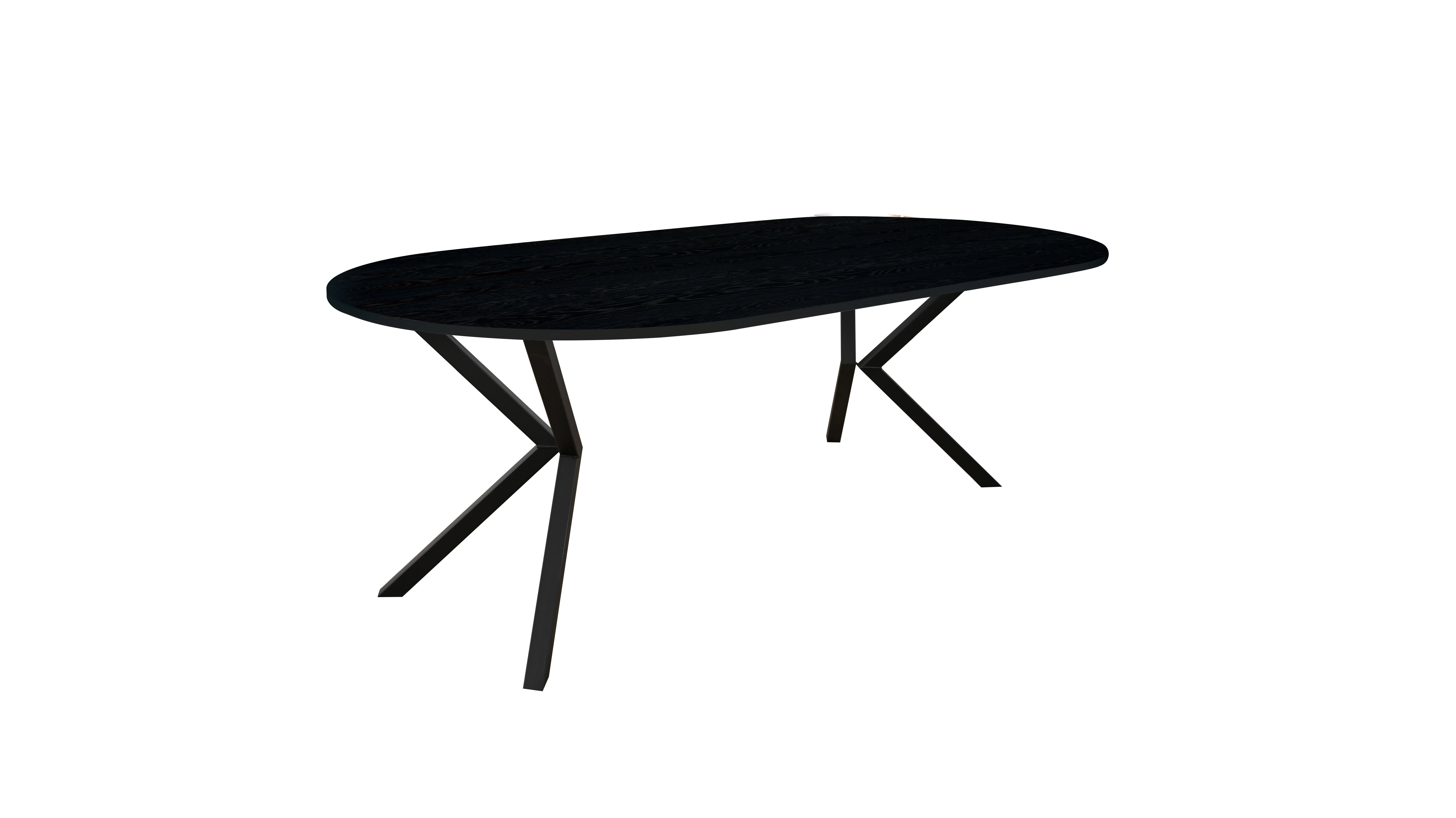 Dining Table Zac Fast Delivery Half Round PUUUR